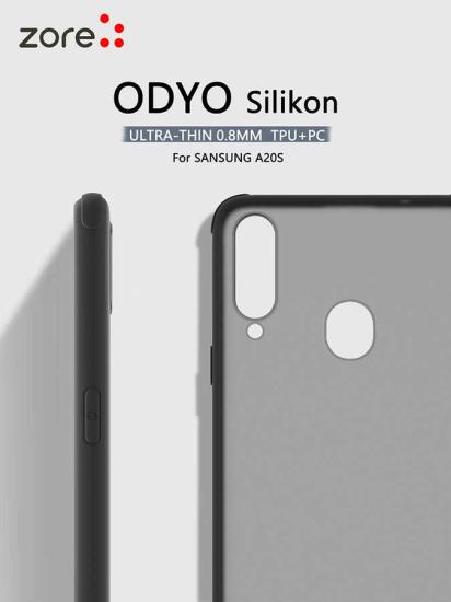 Galaxy A20S Kılıf Zore Odyo Silikon