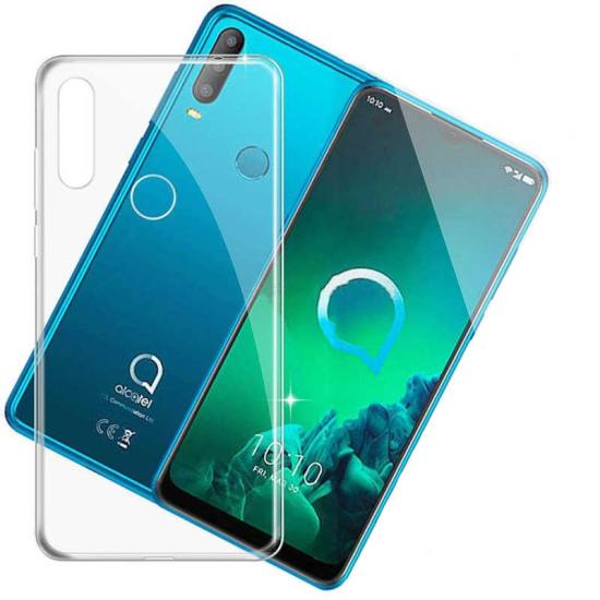 Alcatel 3X 2019 Kılıf Zore Süper Silikon Kapak