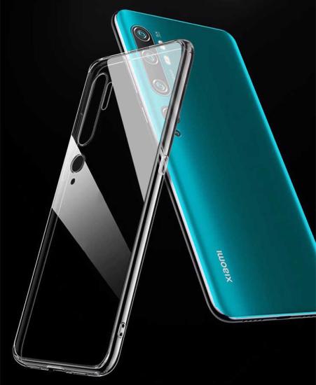 Xiaomi Mi Note 10 Kılıf Zore Süper Silikon Kapak