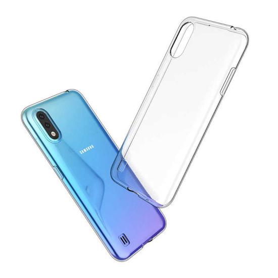 Galaxy A01 Kılıf Zore Süper Silikon Kapak