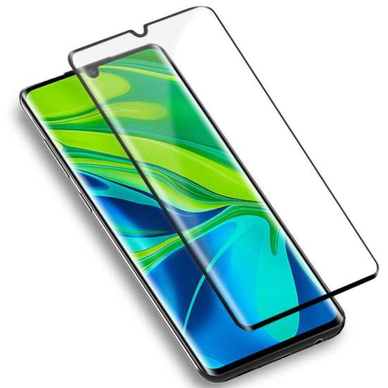 Xiaomi Mi Note 10 Zore Kısa Cam Ekran Koruyucu