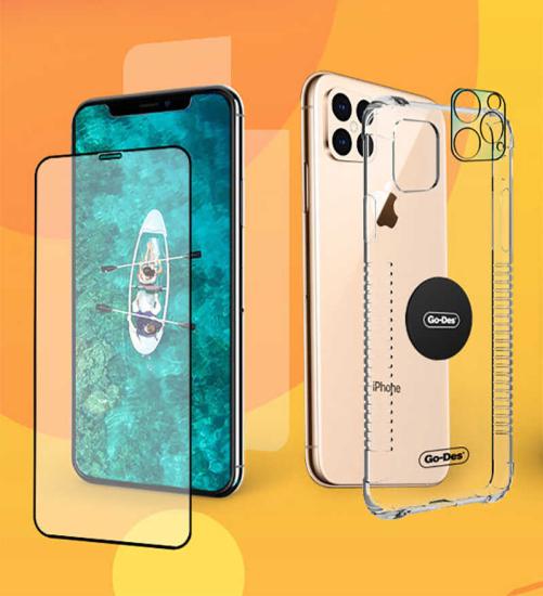 Apple iPhone XS Max 6.5 Go Des 5 in 1 Full Body Shield