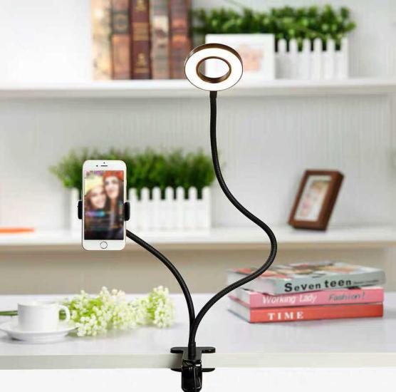 Zore Clip Flash Light Işıklı Telefon Tutucu Ring Light