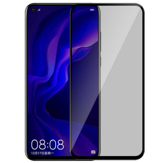 Huawei P40 Lite Zore New 5D Privacy Temperli Ekran Koruyucu