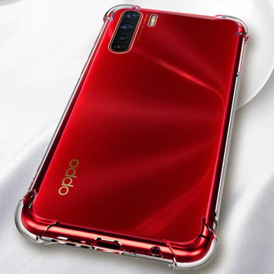 Oppo Reno 3 Kılıf Zore Nitro Anti Shock Silikon