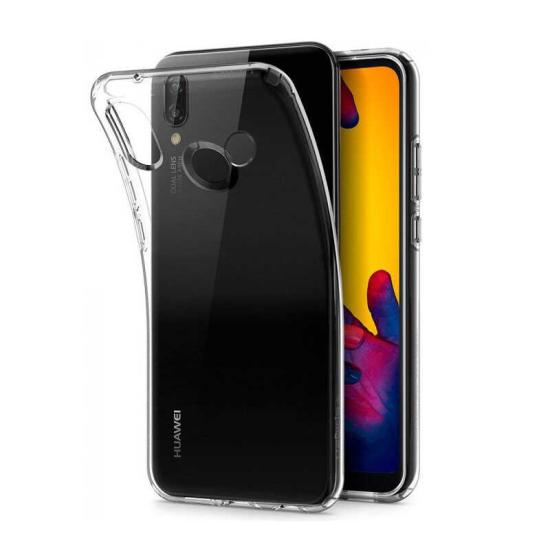 Huawei P20 Lite Kılıf Zore Süper Silikon Kapak