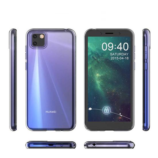 Huawei Y5P Kılıf Zore Süper Silikon Kapak