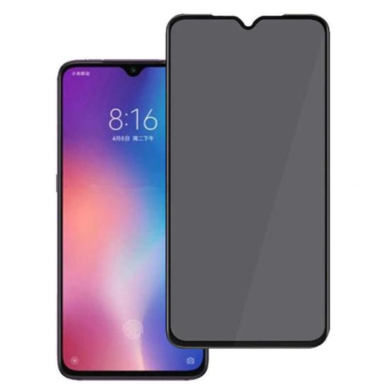 Oppo A7X Zore New 5D Privacy Temperli Ekran Koruyucu