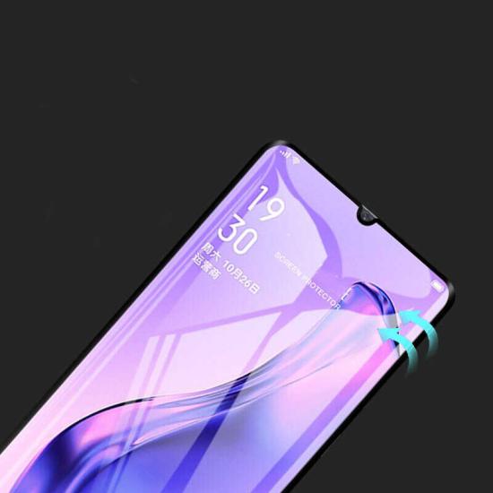 Oppo A31 Zore Kenarları Kırılmaya Dayanıklı Cam Ekran Koruyucu