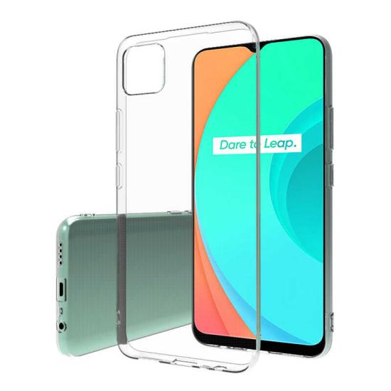 Realme C11 Kılıf Zore Süper Silikon Kapak