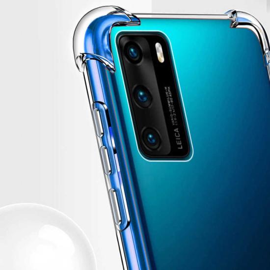 Huawei P40 Kılıf Zore Nitro Anti Shock Silikon