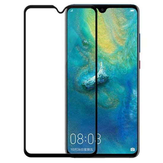 Huawei Mate 20 Zore Kenarları Kırılmaya Dayanıklı Cam Ekran Koruyucu