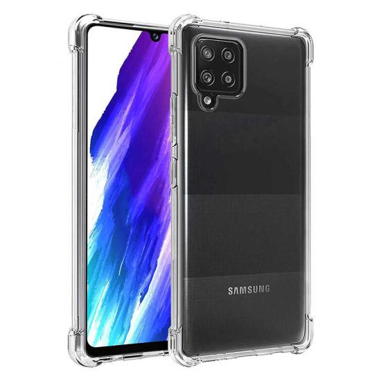 Galaxy A12 Kılıf Zore Nitro Anti Shock Silikon