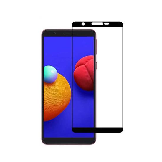 Galaxy A01 Core Zore Kenarları Kırılmaya Dayanıklı Cam Ekran Koruyucu