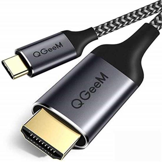 Qgeem QG-UA09 Type-C To HDMI Kablo