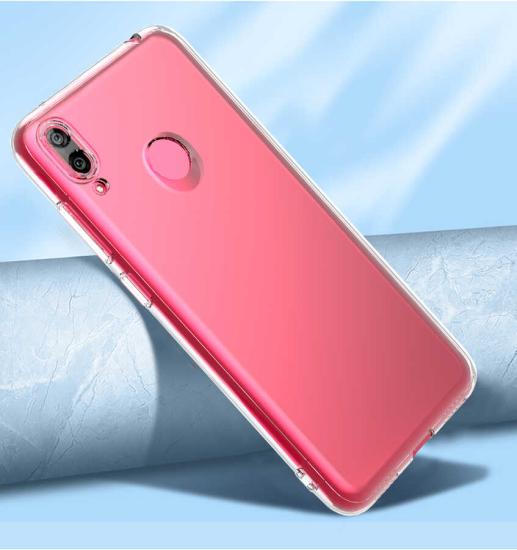 Huawei Y7 Prime 2019 Kılıf Zore Kamera Korumalı Süper Silikon Kapak