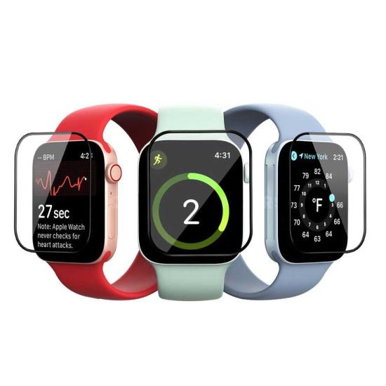 Apple Watch 7 41mm Zore PMMA Pet Saat Ekran Koruyucu