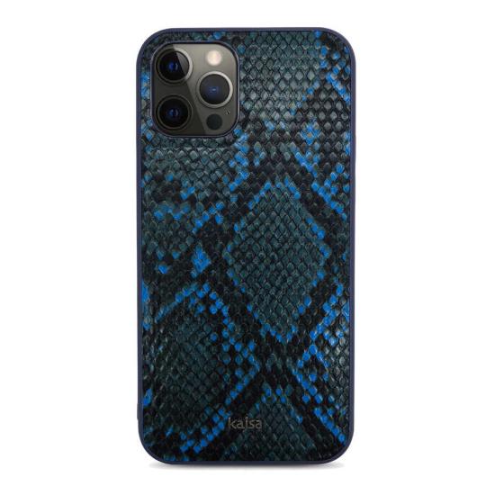 Apple iPhone 12 Pro Max Kılıf Kajsa Glamorous Serisi Snake Pattern Kapak