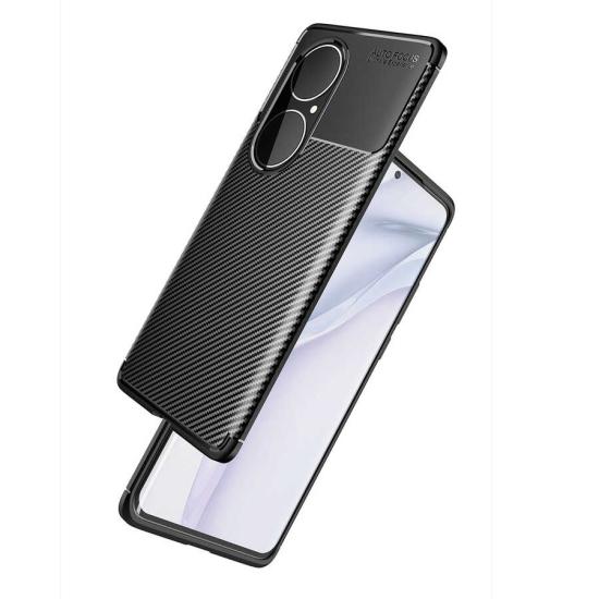 Huawei P50 Pro Kılıf Zore Negro Silikon Kapak