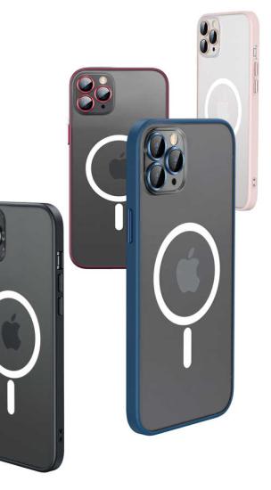 Apple iPhone 11 Pro Max Kılıf Zore Mokka Wireless Kapak