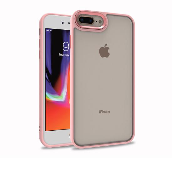 Apple iPhone 8 Plus Kılıf Zore Flora Kapak