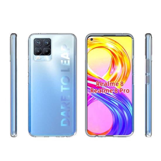 Realme 8 Kılıf Zore Süper Silikon Kapak