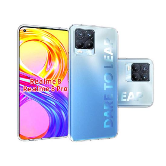 Realme 8 Kılıf Zore Süper Silikon Kapak