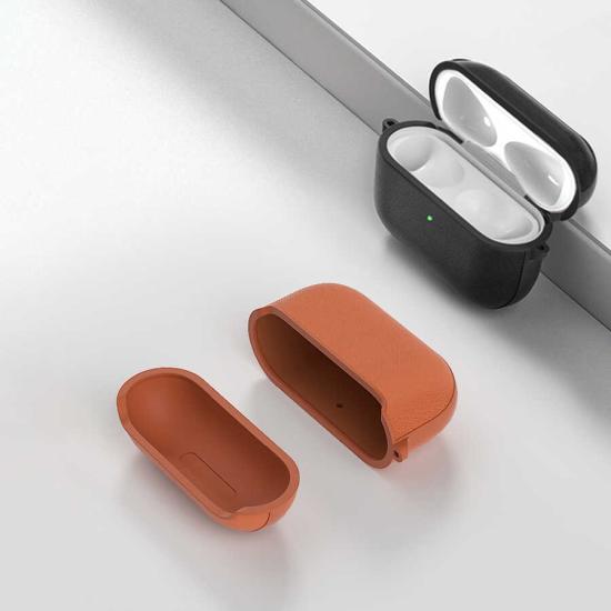 Apple Airpods 3.Nesil Kılıf Wiwu Calfskin Kılıf