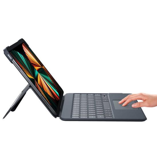 Apple iPad Pro 12.9 2020 (4.Nesil) Benks KB02 Kablosuz Klavyeli Kılıf