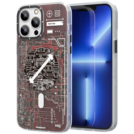 Apple iPhone 13 Pro Kılıf YoungKit Technology Serisi Kapak