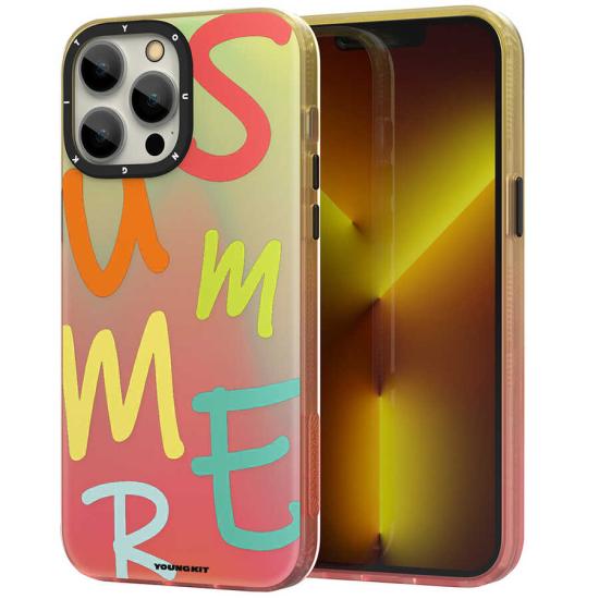 Apple iPhone 12 Pro Max Kılıf YoungKit Summer Serisi Kapak