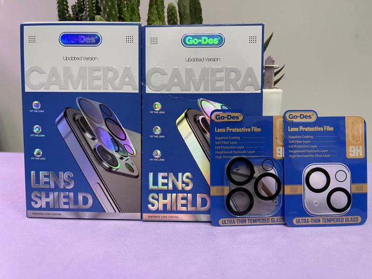 Apple iPhone 15 Go Des Lens Shield CL-14 Kamera Lens Koruyucu