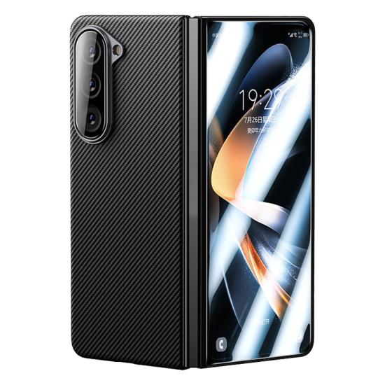 Galaxy Z Fold 5 Benks Combo Üçlü Aksesuar Seti (600D Kevlar Kapak + Corning Ekran Koruyucu + Kamera Lens Koruyucu)