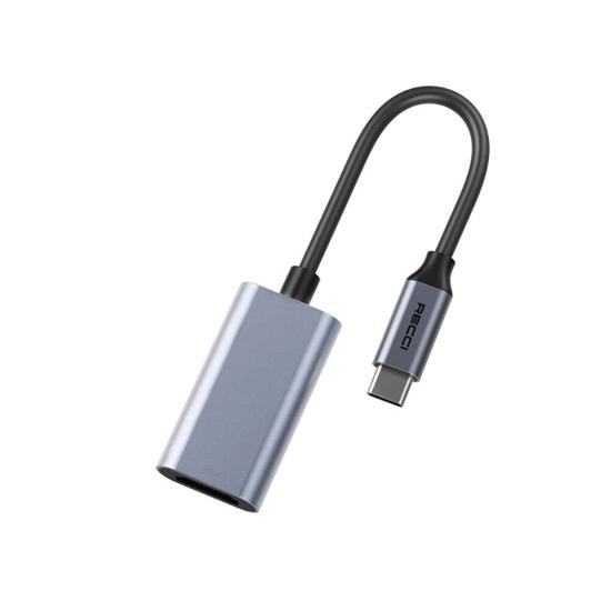 Recci RH11 HDMI to Type-C Dönüştürücü Kablo