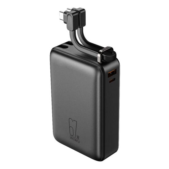 Wiwu Wi-P012 Tank Serisi Dijital Ekranlı Taşınabilir Powerbank 20000mAh 67W