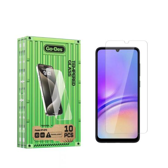 Galaxy A05 Go Des Parmak İzi Bırakmayan 9H Oleofobik Bom Glass Ekran Koruyucu 10’lu Paket