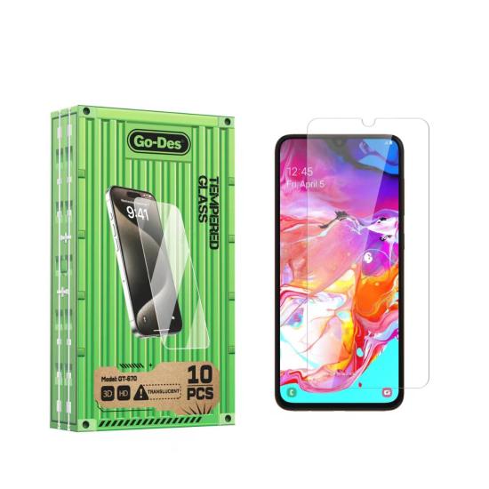 Galaxy A13 5G Go Des Parmak İzi Bırakmayan 9H Oleofobik Bom Glass Ekran Koruyucu 10’lu Paket