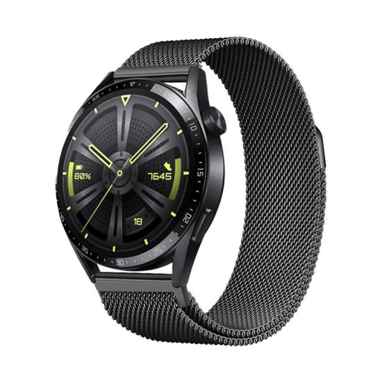 Galaxy Watch 42mm Zore Band-12 20mm Metal Hasır Kordon