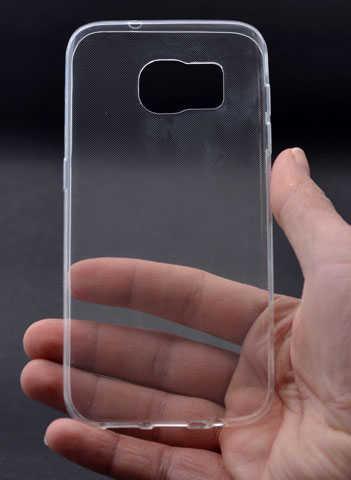 Galaxy S7 Edge Kılıf Zore Ultra İnce Silikon Kapak 0.2 mm