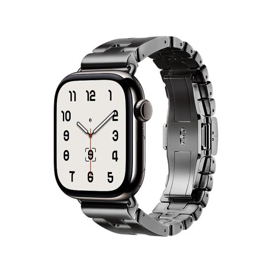 Apple Watch 7 45mm Zore KRD-125 Metal Kordon Strap Kayış