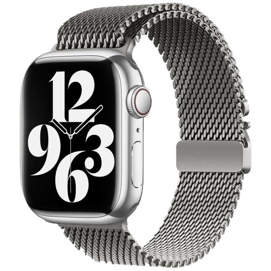 Apple Watch 38mm Zore KRD-121 Metal Hasır Kordon