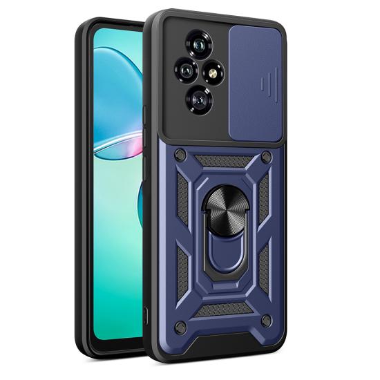 Honor 200 Kılıf Magnetik Standlı Kamera Korumalı Zore Sürgülü Vega Kapak