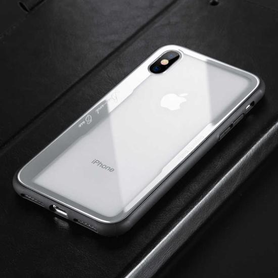 Apple iPhone X Kılıf Benks Shiny Glass Series