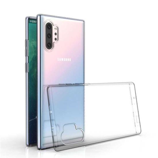 Galaxy Note 10 Plus Kılıf Zore Süper Silikon Kapak