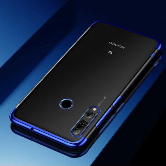 Huawei Y9 Prime 2019 Kılıf Zore Dört Köşeli Lazer Silikon Kapak