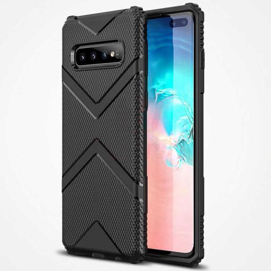 Galaxy S10 Kılıf Zore Hank Silikon