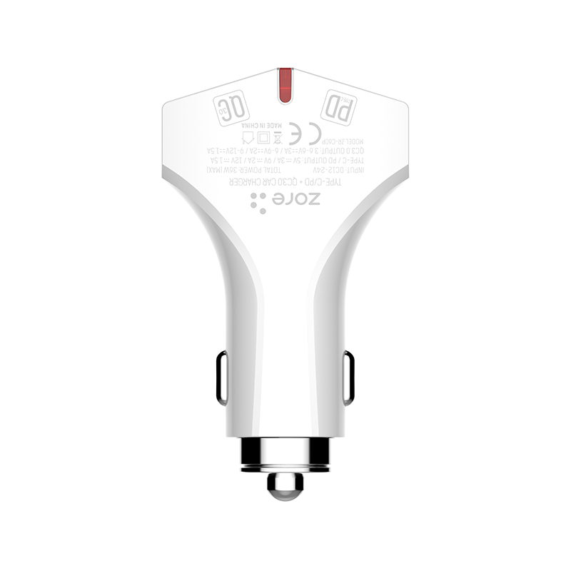 Zore%20ZR-C60P%20Type-C%202%20in%201%20Araç%20Şarj%20Seti