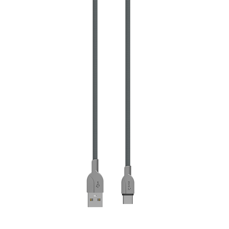 Zore%20ZR-LS411%20Type-C%20Usb%20Kablo-Gri