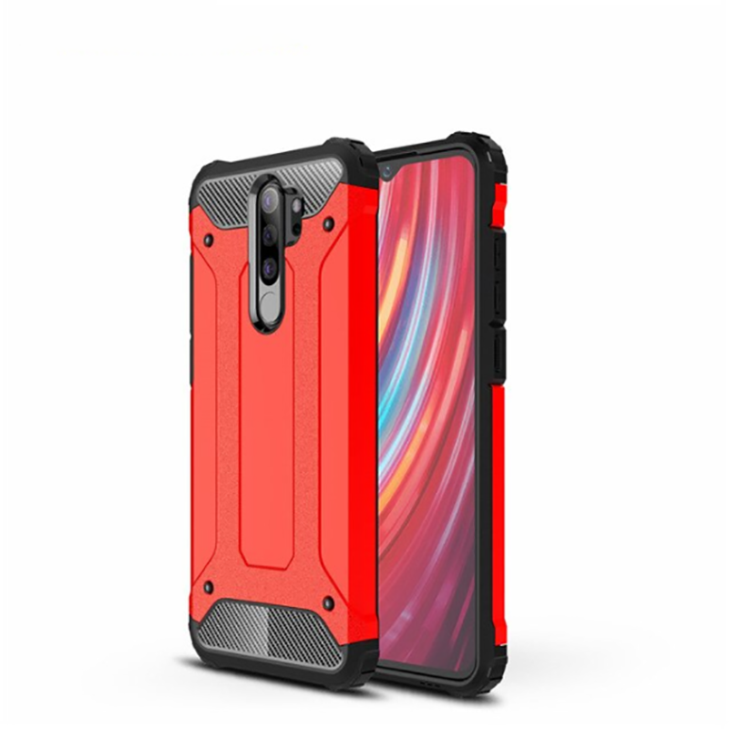 Xiaomi%20Redmi%20Note%208%20Pro%20Kılıf%20Zore%20Crash%20Silikon%20Kapak-Kırmızı