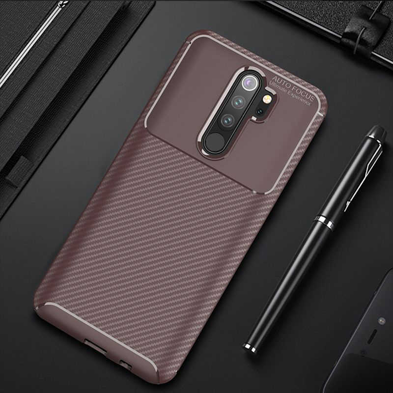 Xiaomi%20Redmi%20Note%208%20Pro%20Kılıf%20Zore%20Negro%20Silikon%20Kapak-Kahverengi